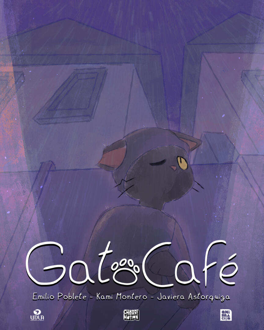 Promotional poster "GatoCafé"