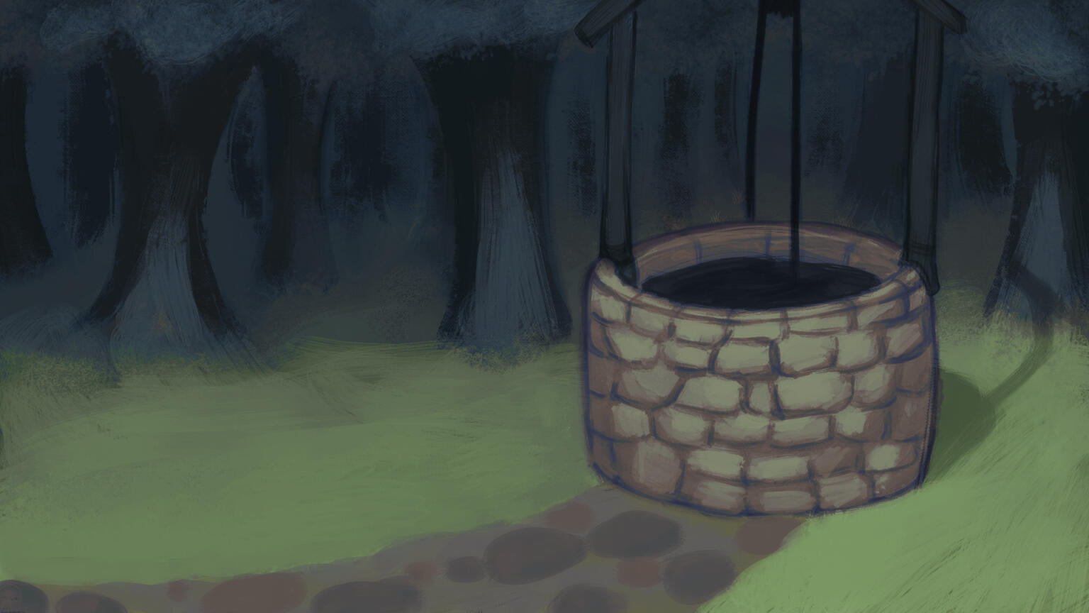 Enviroment ConceptArt "El aljibe"